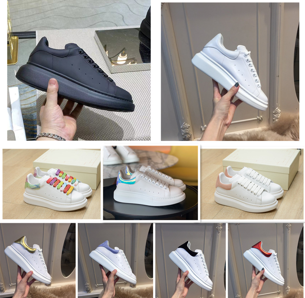 Designer white Black shoes High Quality classic leather men women flats platform oversized sneaker mens espadrille flat sole sneakers
Designer white Black shoes High Quality classic leather men women flats platform oversized sneaker mens espadrille flat sole sneakers
