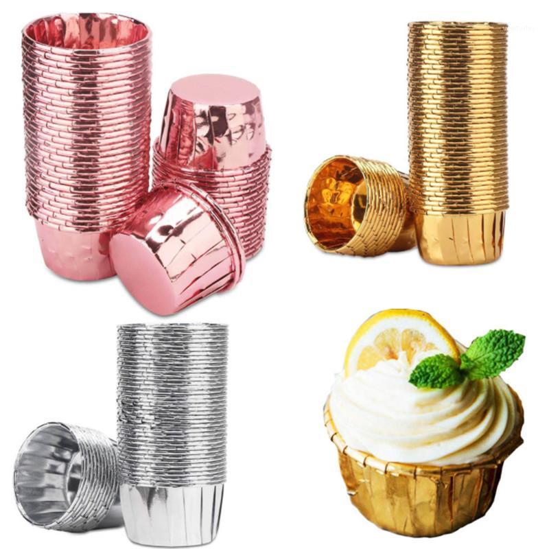 Party Decoration 50pcs Cupcake Paper Cup Oilproof Liner Baking Tray Case Wedding Favor Caissettes Golden Muffin Wrapper
Party Decoration 50pcs Cupcake Paper Cup Oilproof Liner Baking Tray Case Wedding Favor Caissettes Golden Muffin Wrapper