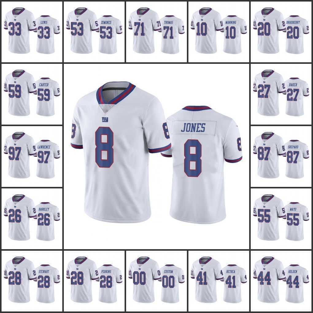 New YorkGiantsMen #26 Saquon Barkley 71 Andrew Thomas 8 Daniel Jones Women Youth Custom Color Rush Limited Jersey
New YorkGiantsMen #26 Saquon Barkley 71 Andrew Thomas 8 Daniel Jones Women Youth Custom Color Rush Limited Jersey