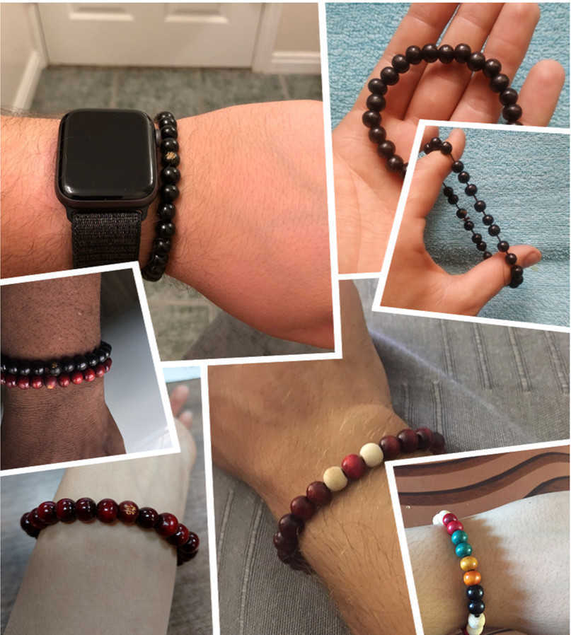 Natural Wooden Buddha Chinese Word Bracelet for Unisex Root Chakra Jewelry & Hip Hop Bead Bracelet Men Women Gift Wholesale