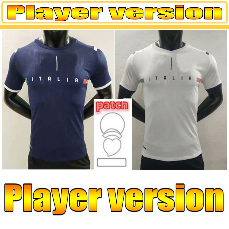 Italy 2021 soccer Jersey home away 2122 JORGINHO EL SHAARAWY BONUCCI INSIGNE BERNARDESCHI Adult men + kids kit FOOTBALL SHIRTS