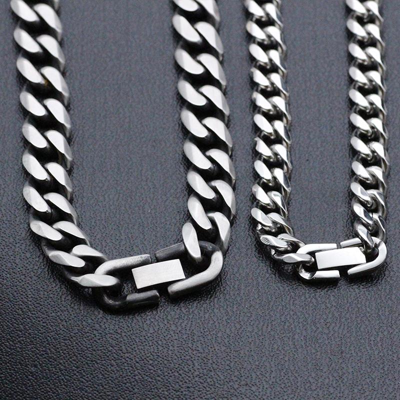 Chains Vintage Necklaces For Mens Stainless Steel Retro Necklace Hip Hop Long Jewelry Neck Gifts Male Wholesale, Silver
Chains Vintage Necklaces For Mens Stainless Steel Retro Necklace Hip Hop Long Jewelry Neck Gifts Male Wholesale, Silver