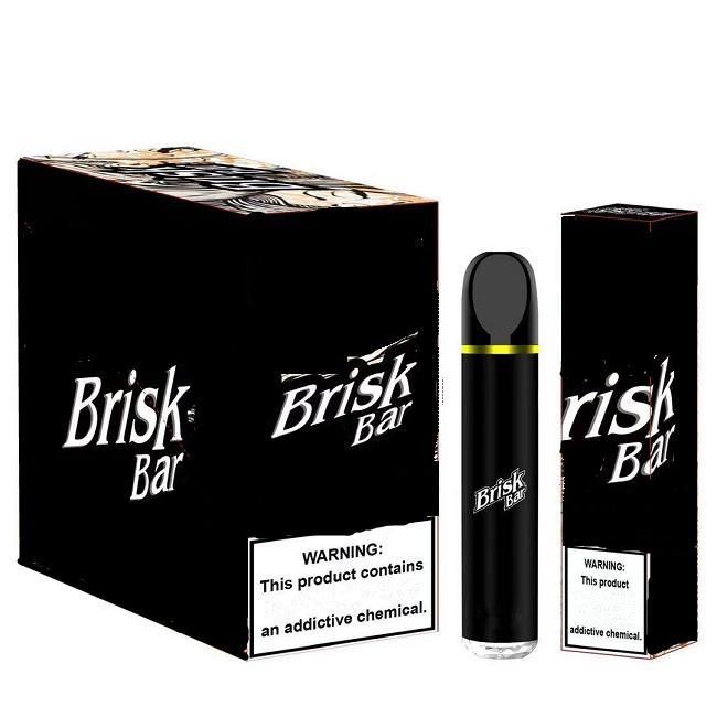 Original Brisk Bar Disposable Vape Pen Electronic Cigarette starter kit 1800 Puffs 7ml Pre-Filled 850mAh Battery 16 Colors Authentic Vapor wholesale
Original Brisk Bar Disposable Vape Pen Electronic Cigarette starter kit 1800 Puffs 7ml Pre-Filled 850mAh Battery 16 Colors Authentic Vapor wholesale