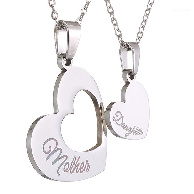 Stainless Steel Double Heart Pendant Necklace Women Men To Mother And Daughter Letter Jewelry For Girls Mother's Day Gifts Chains
Stainless Steel Double Heart Pendant Necklace Women Men To Mother And Daughter Letter Jewelry For Girls Mother's Day Gifts Chains