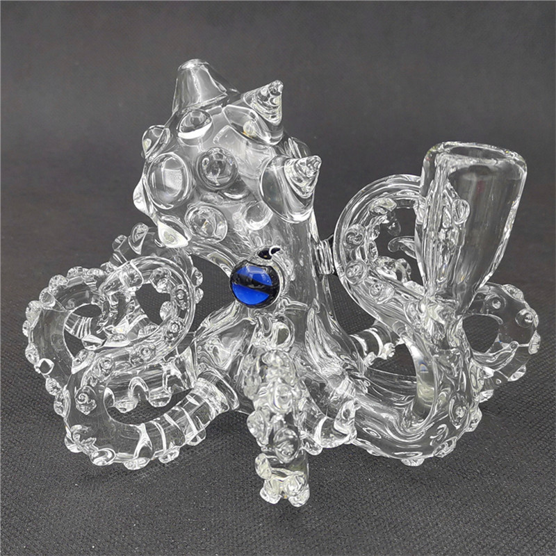 Glass Octopus Rig With 14.4mm Female Joint Hookahs Clean Color Galss Water Bong
Glass Octopus Rig With 14.4mm Female Joint Hookahs Clean Color Galss Water Bong
