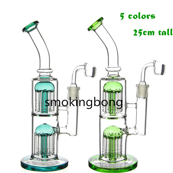 Double Arm Tree Perc Unique Bong Smoking Glass Water Pipes Hookahs Bubbler Recycler Oil Rigs With 14mm banger 25cm
Double Arm Tree Perc Unique Bong Smoking Glass Water Pipes Hookahs Bubbler Recycler Oil Rigs With 14mm banger 25cm