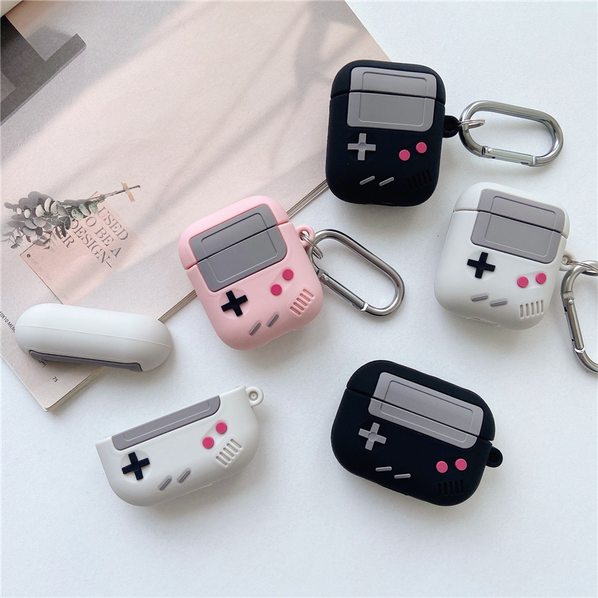 3D Cute Game Machine Console Design Headphone Cases Decompression Case Soft Silicone For Apple Airpods 1/2 Pro Bluetooth Earphone Cover
3D Cute Game Machine Console Design Headphone Cases Decompression Case Soft Silicone For Apple Airpods 1/2 Pro Bluetooth Earphone Cover