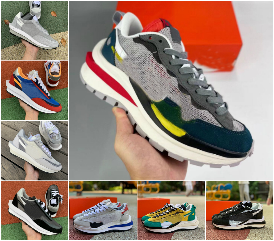 Sacais x VaporWaffle Pegasus LDV Waffle Mens Womens Running Shoes Daybreak Dark Iris Sesame Blue Void Black Gum Sail White Nylon Grey Sneake
Sacais x VaporWaffle Pegasus LDV Waffle Mens Womens Running Shoes Daybreak Dark Iris Sesame Blue Void Black Gum Sail White Nylon Grey Sneake