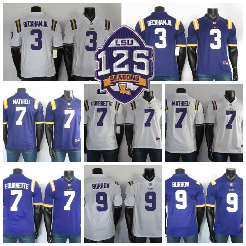 LSU Tigers Jerseys 9 Joe Burrow Jersey 7 Leonard Fournette 3 Odell Beckham Jr 7 Tyrann Mathieu NCAA College Football Jersey Stitched, Blue burrow 9
LSU Tigers Jerseys 9 Joe Burrow Jersey 7 Leonard Fournette 3 Odell Beckham Jr 7 Tyrann Mathieu NCAA College Football Jersey Stitched, Blue burrow 9