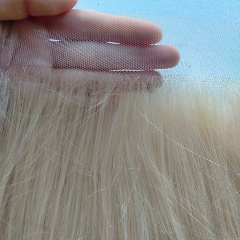 Brazilian Human Hair 5X5 Lace Closure Blonde Color 613# Straight Peruvian Indian Malaysian Top Closures Middle Free Three Part