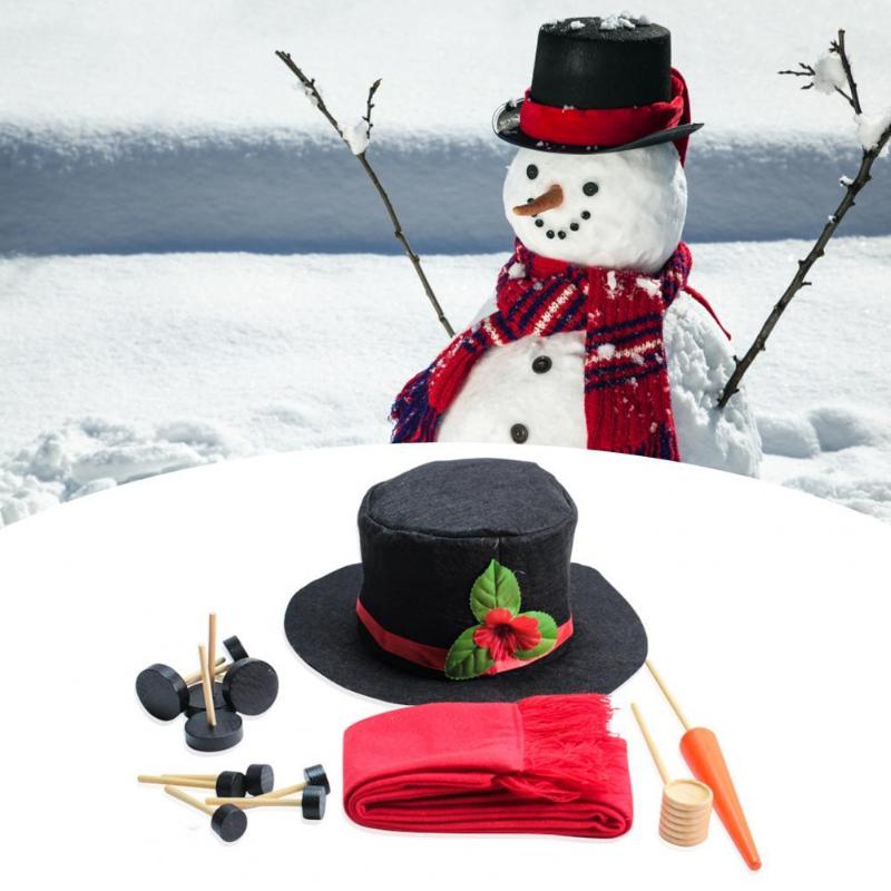 Hats, Scarves & Gloves Sets 1 Set Snowman Decoration Eye-catching Wear Resistant Wood DIY Winter Christmas Building Ornaments For Home 2021
Hats, Scarves & Gloves Sets 1 Set Snowman Decoration Eye-catching Wear Resistant Wood DIY Winter Christmas Building Ornaments For Home 2021