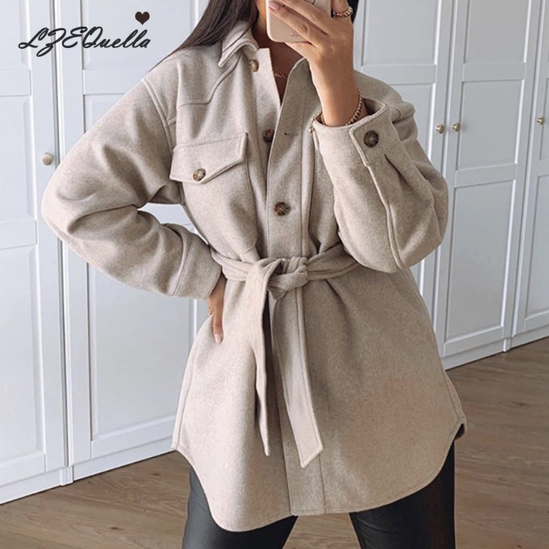 Women Autumn Long Sleeve Cloak Trench Coat Female Pocket Sashes Cardigan Straight Shirt Windbreaker Femme Overcoat NZ2564, Green
Women Autumn Long Sleeve Cloak Trench Coat Female Pocket Sashes Cardigan Straight Shirt Windbreaker Femme Overcoat NZ2564, Green