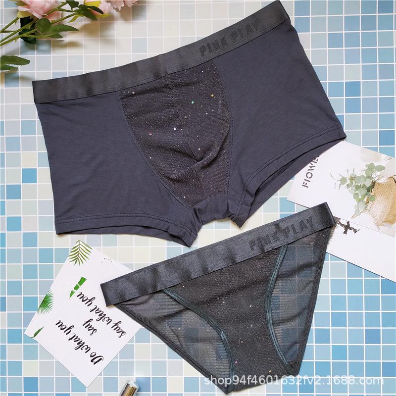 Women's Panties Women Men's Cotton Underwear Sexy Lace Boxers Fashion Lovers Underpants Low Waist Seamless Briefs Female Lingerie, Black;pink
Women's Panties Women Men's Cotton Underwear Sexy Lace Boxers Fashion Lovers Underpants Low Waist Seamless Briefs Female Lingerie, Black;pink