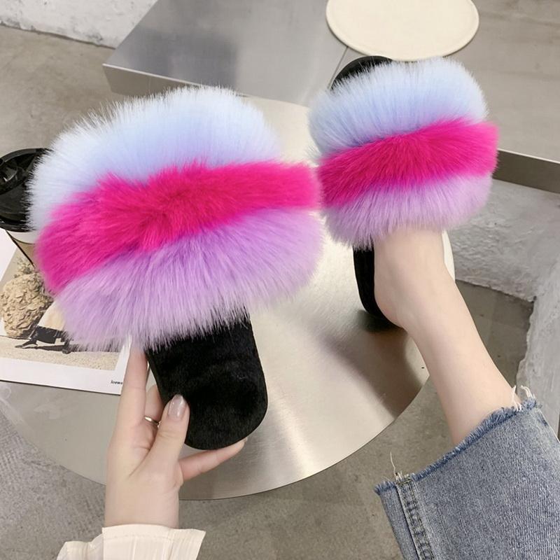 Fur Women Sandals Shoes 2021 Rainbow Color Ladies Outdoor Slides Furry Beach Flip Flops Fluffy Size Plus43
Fur Women Sandals Shoes 2021 Rainbow Color Ladies Outdoor Slides Furry Beach Flip Flops Fluffy Size Plus43
