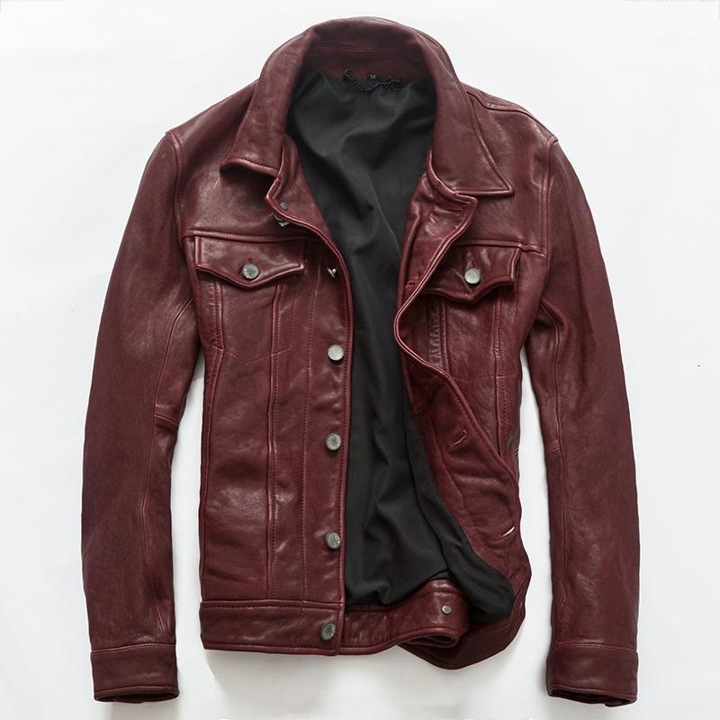 Men's Leather & Faux 2021 Classic Genuine Jackets Single Breasted Male Spring Autumn Vintage Thick Sheepskin Coat, Black
Men's Leather & Faux 2021 Classic Genuine Jackets Single Breasted Male Spring Autumn Vintage Thick Sheepskin Coat, Black