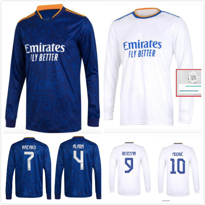 long sleeve 21 22 real Madrid soccer jerseys HAZARD JOVIC BENZEMA camiseta de futbol 2021 2022 VINICIUS RODRYGO MODRIC football shirt, Black;yellow
long sleeve 21 22 real Madrid soccer jerseys HAZARD JOVIC BENZEMA camiseta de futbol 2021 2022 VINICIUS RODRYGO MODRIC football shirt, Black;yellow