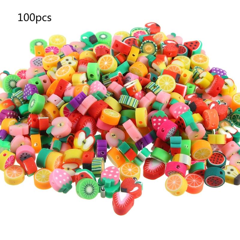 Other 100Pcs Fruit Beads Strawberry Fruits Polymer Clay Color Mixed DIY For Necklace Bracelet Jewelry Making Accessories
Other 100Pcs Fruit Beads Strawberry Fruits Polymer Clay Color Mixed DIY For Necklace Bracelet Jewelry Making Accessories