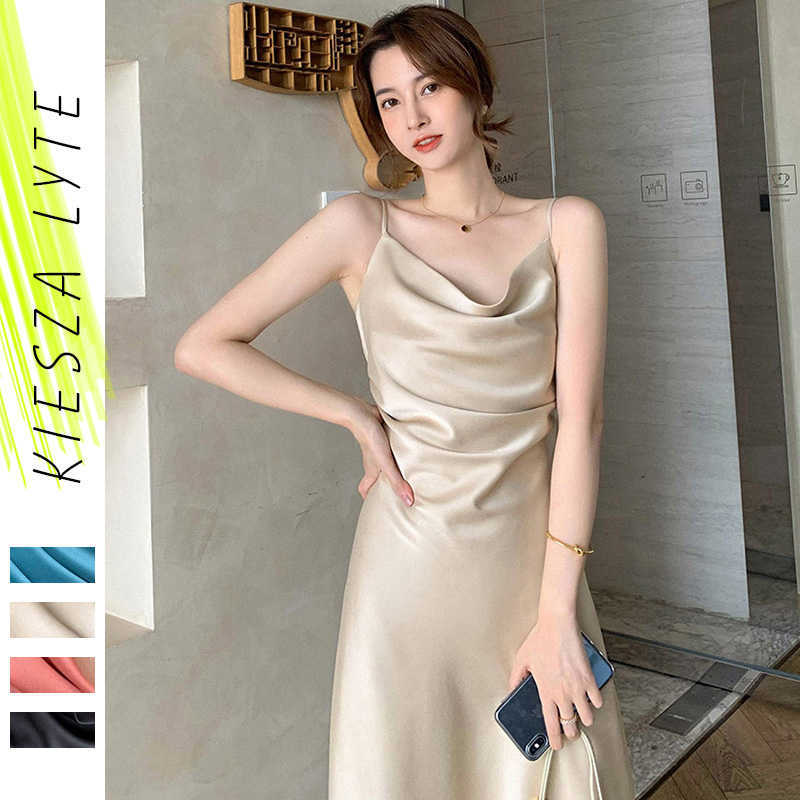 Summer Women Satin Dress Sexy Spaghetti Strap Party Elegant Female Shiny Dresses Fashion Ladies Vestidos 210608, Pink
Summer Women Satin Dress Sexy Spaghetti Strap Party Elegant Female Shiny Dresses Fashion Ladies Vestidos 210608, Pink