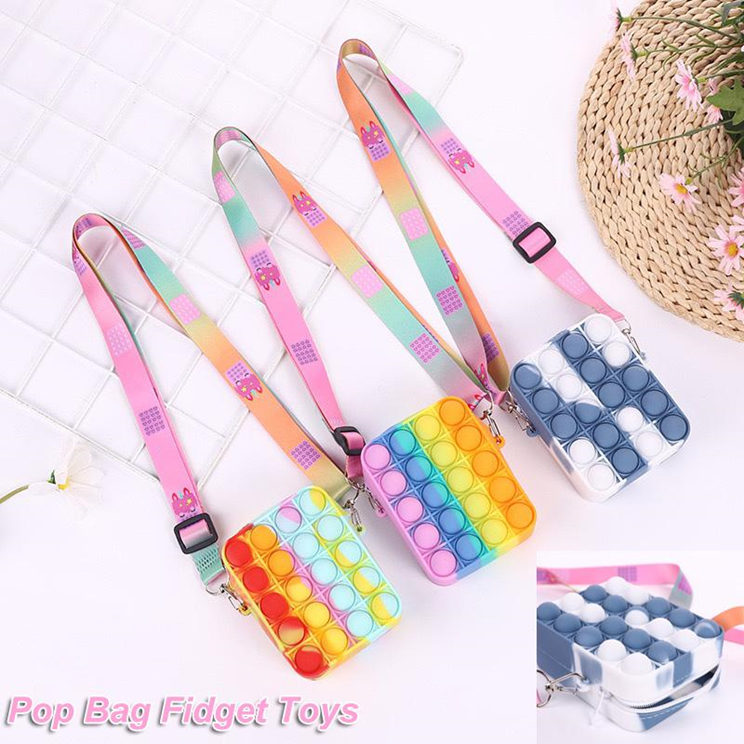 Cute Pop Bag Fidget Girls Toys Push Bubbles Squeeze Toys Silicone Key Purse Bag Stress Relief Game Backpack for Girls Gifts
Cute Pop Bag Fidget Girls Toys Push Bubbles Squeeze Toys Silicone Key Purse Bag Stress Relief Game Backpack for Girls Gifts