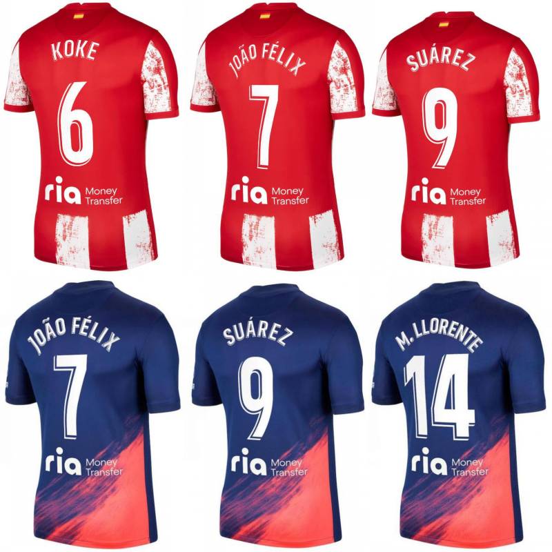 2021/22 JOAO FELIX Madrid Soccer Jersey 2022 Athletic SUAREZ CORREA CARRASCO LEMAR Uniform Mens M. LLORENTE KOKE J.M. Gimenez Football Shirts, Home+patch
2021/22 JOAO FELIX Madrid Soccer Jersey 2022 Athletic SUAREZ CORREA CARRASCO LEMAR Uniform Mens M. LLORENTE KOKE J.M. Gimenez Football Shirts, Home+patch