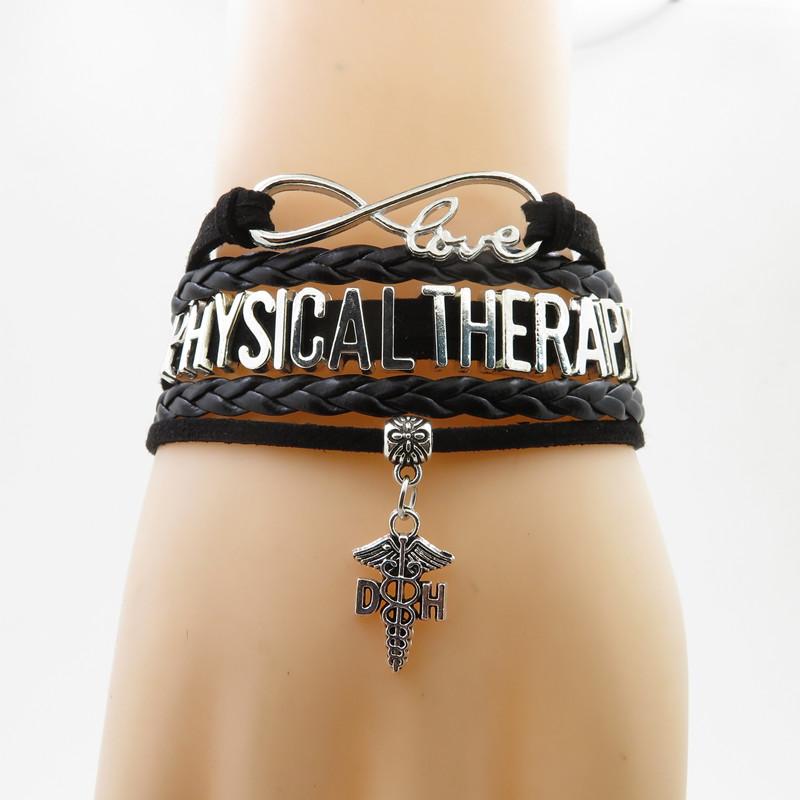 Link, Chain Love Profession Physical Therapy Bracelet Charm Leather Bracelets Bangle
Link, Chain Love Profession Physical Therapy Bracelet Charm Leather Bracelets Bangle
