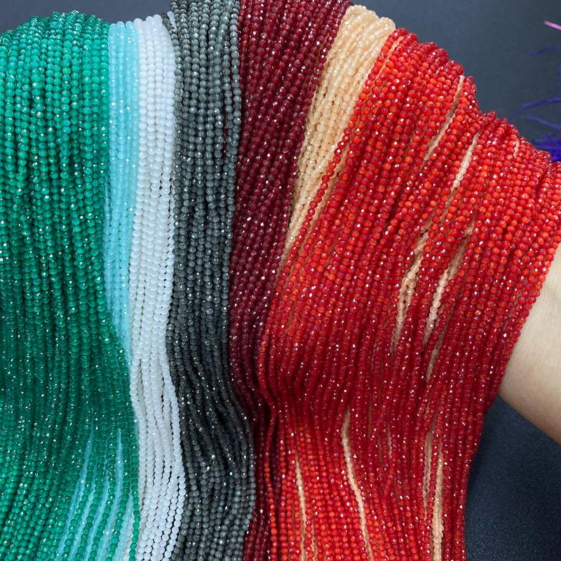 Other Natural Zirconia Faceted Crystal Loose Beads Jewelry Making Accessories Semi-finished Products DIY Necklace Bracelet Size 2/3mm
Other Natural Zirconia Faceted Crystal Loose Beads Jewelry Making Accessories Semi-finished Products DIY Necklace Bracelet Size 2/3mm