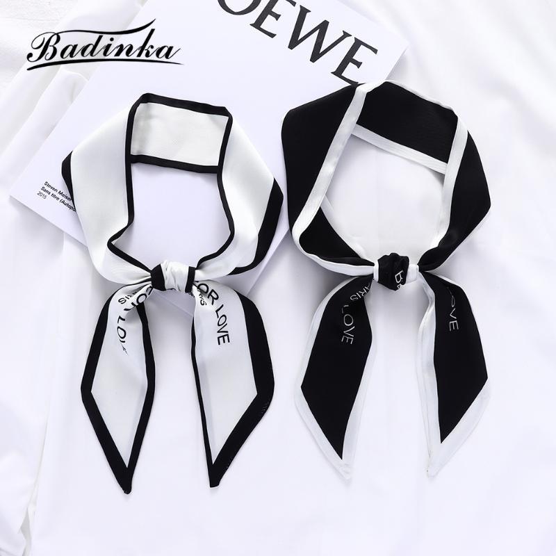 Scarves Badinka 2021 Black White Long Skinny Silk Hair Scarf Headband Women Letter Printed Purse Bag Head Foulard Cheveux, Blue;gray
Scarves Badinka 2021 Black White Long Skinny Silk Hair Scarf Headband Women Letter Printed Purse Bag Head Foulard Cheveux, Blue;gray