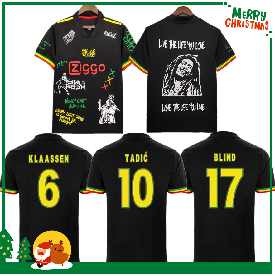 21 22 ajaxes Bob Marley Soccer Jerseys TADIC BERGHUIS HALLER Third BLIND NERES CRUYFF KLAASSEN GRAVENBERCH 2022 football shirts Men kids kit, Black;yellow
21 22 ajaxes Bob Marley Soccer Jerseys TADIC BERGHUIS HALLER Third BLIND NERES CRUYFF KLAASSEN GRAVENBERCH 2022 football shirts Men kids kit, Black;yellow