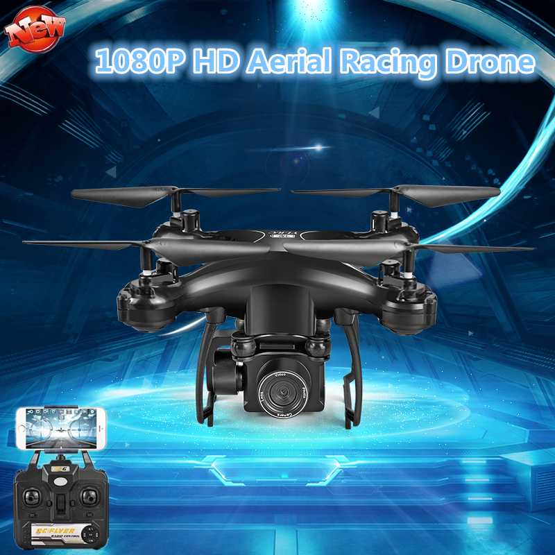 Electric Adjust 1080P WIFI FPV Camera Selfie Radio Control Drone Model 2.4G 100M 23Mins One Key Take Off Return RC Quadcopter Drones
Electric Adjust 1080P WIFI FPV Camera Selfie Radio Control Drone Model 2.4G 100M 23Mins One Key Take Off Return RC Quadcopter Drones