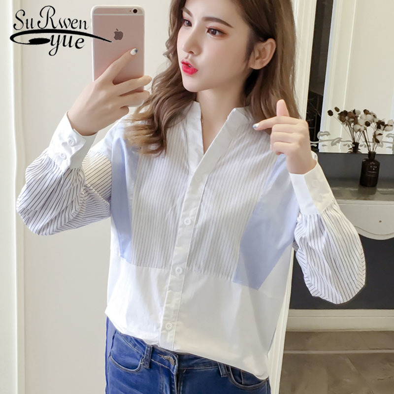 Fashion cotton women tops shirts office lady long sleeve female loose womens and blouses OL striped blusa feminine 1491 45 210521, Picture
Fashion cotton women tops shirts office lady long sleeve female loose womens and blouses OL striped blusa feminine 1491 45 210521, Picture