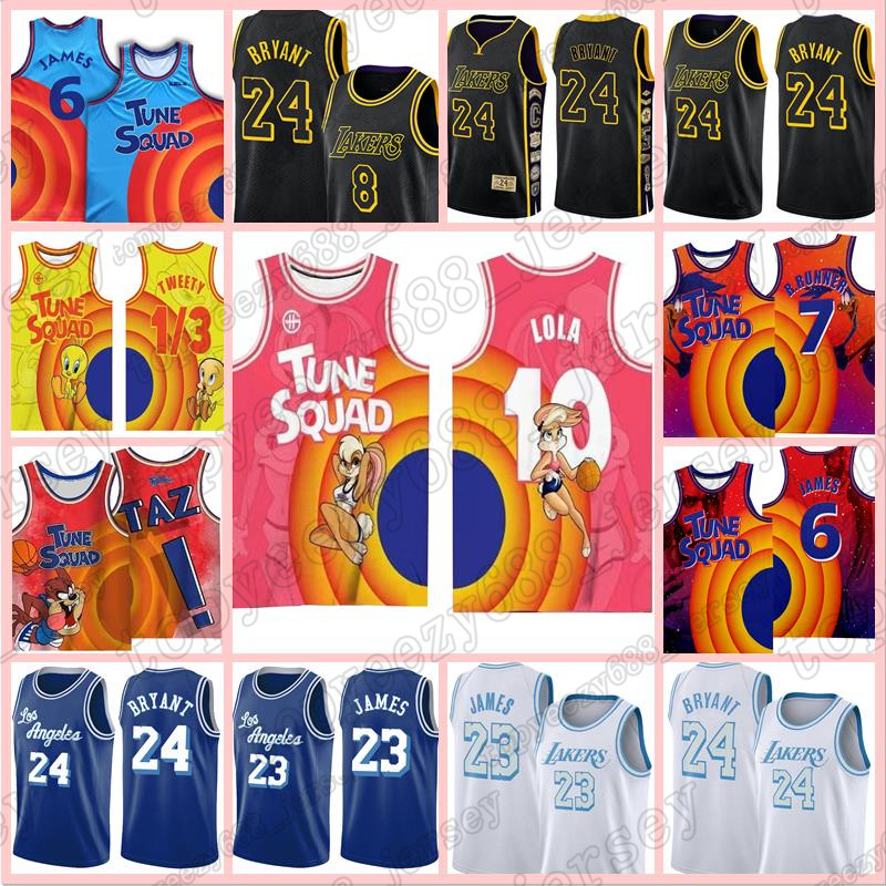 Tune Squad 10 Lola Bunny 24Los 8 LeBron Jersey 6 James Angeles Jersey Bryant Lakers23 Murray Michael 1/3 Tweety Movie D.DUCK ! TAZ, Black;red
Tune Squad 10 Lola Bunny 24Los 8 LeBron Jersey 6 James Angeles Jersey Bryant Lakers23 Murray Michael 1/3 Tweety Movie D.DUCK ! TAZ, Black;red
