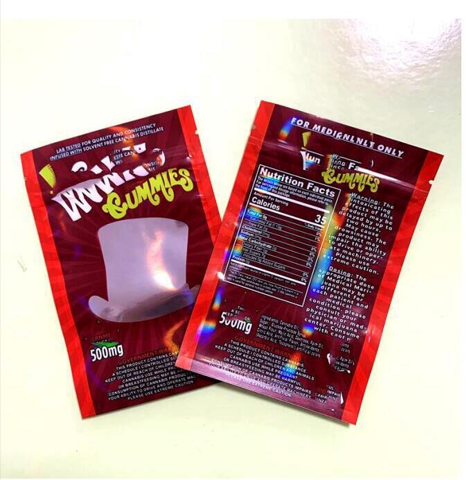 plastic packaging bags wonkaa arriveal resealable edibles mylar 600mg with rainbow film green red blue purple candy edible gummies bag
plastic packaging bags wonkaa arriveal resealable edibles mylar 600mg with rainbow film green red blue purple candy edible gummies bag