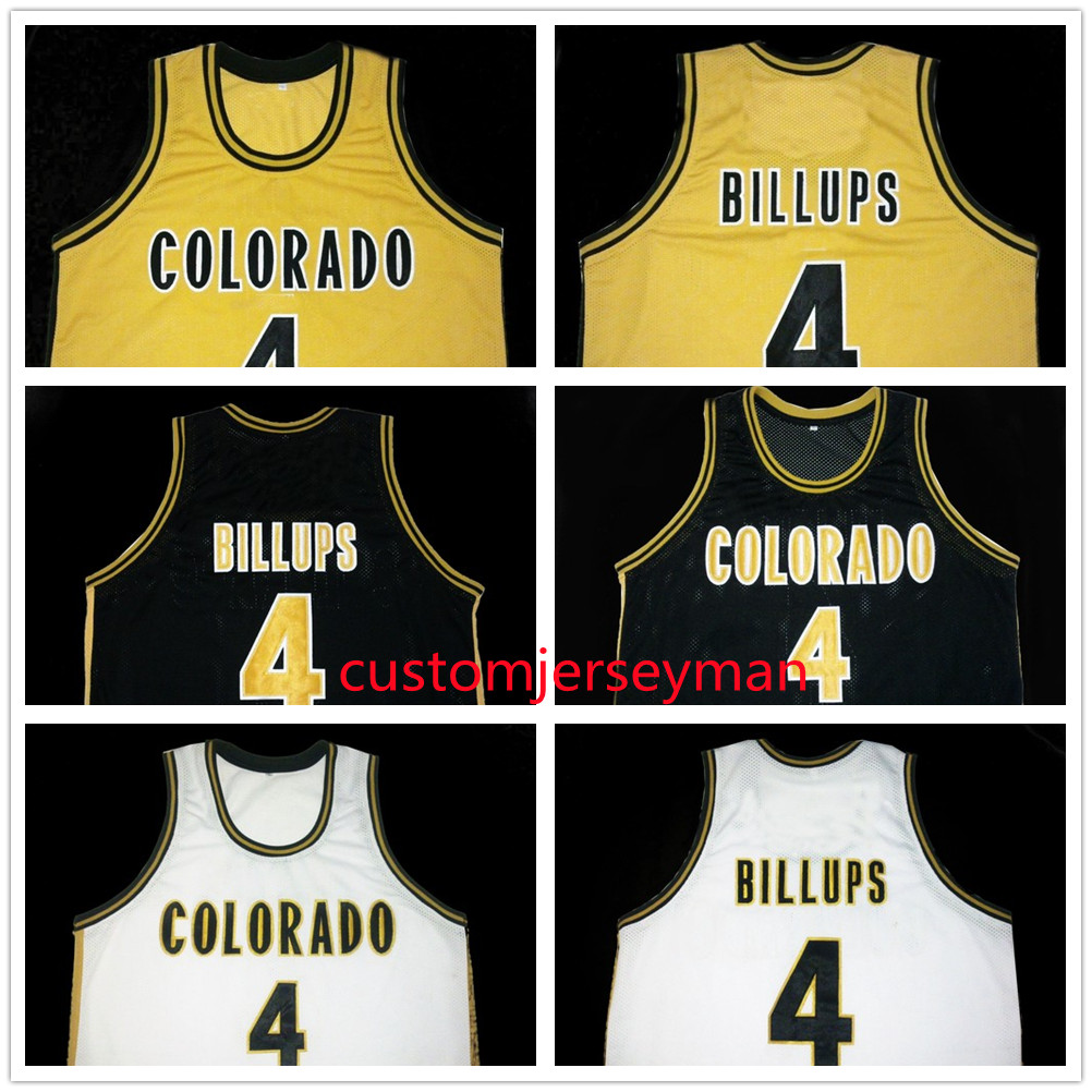 college basketball retro colorado CHAUNCEY #4 BILLUPS jerseys throwback Mens Stitched jersey Custom made size S-5XL, Black
college basketball retro colorado CHAUNCEY #4 BILLUPS jerseys throwback Mens Stitched jersey Custom made size S-5XL, Black