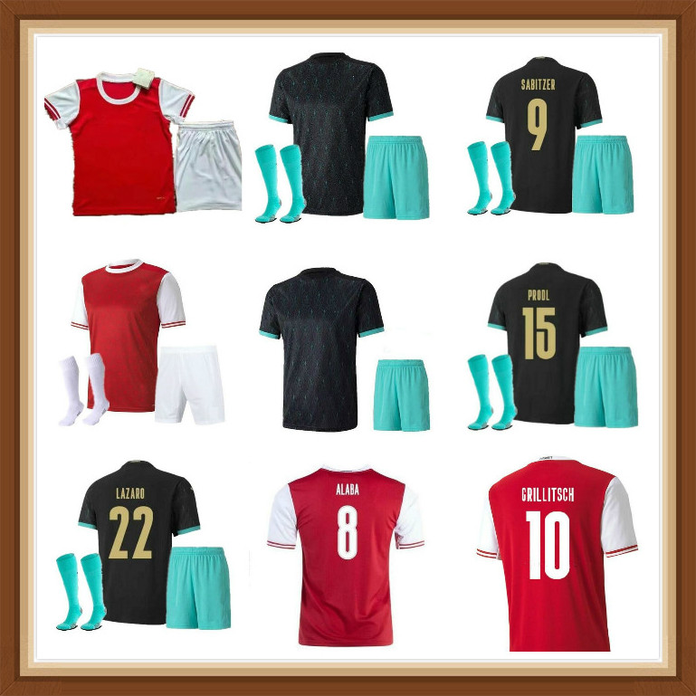 2021 Austria soccer jersey 21 22 youth boys GRILLITSCH ARNAUTOVIC ALABA Shirt National Team SABITZER JUNUZOVIC Men kids kit Football Uniforms, Black;yellow
2021 Austria soccer jersey 21 22 youth boys GRILLITSCH ARNAUTOVIC ALABA Shirt National Team SABITZER JUNUZOVIC Men kids kit Football Uniforms, Black;yellow