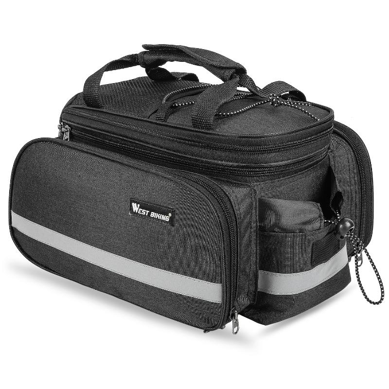 Cycling Bags WEST BIKING Waterproof Mountain Bike Saddle Rack Trunk Large Capacity Bag Luggage Carrier MTB Storage, Black
Cycling Bags WEST BIKING Waterproof Mountain Bike Saddle Rack Trunk Large Capacity Bag Luggage Carrier MTB Storage, Black