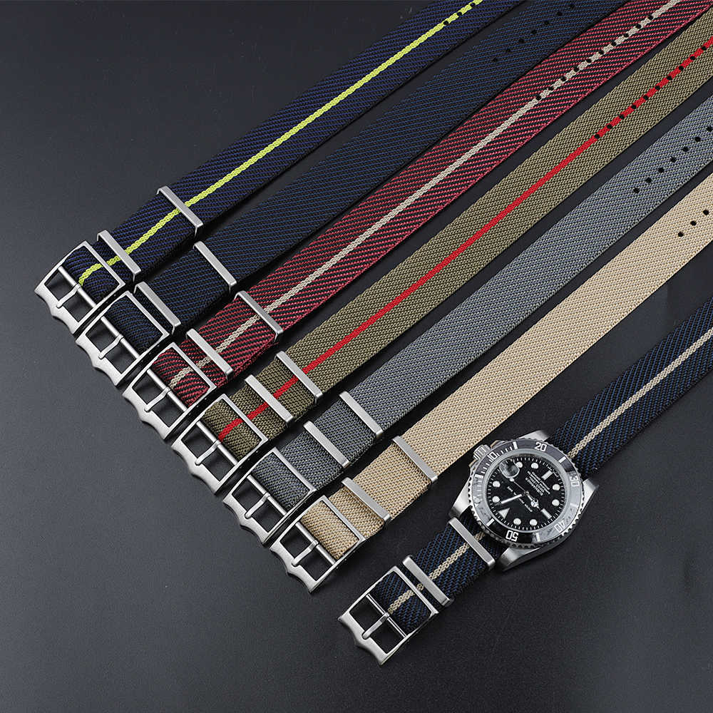 Nylon Nato Strap Premium Seatbelt Watchband 20mm 22m Military Sports Wristband Replacement for Tudor Watch Accessories H0915934342