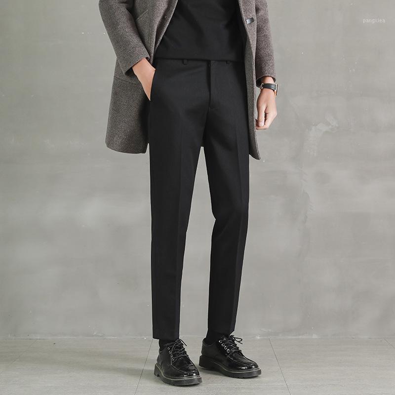 Men's Pants Small Trousers Male Vertical Nine Korean Version Of The Trend Casual Foot Spring Autumn Straight, Black
Men's Pants Small Trousers Male Vertical Nine Korean Version Of The Trend Casual Foot Spring Autumn Straight, Black