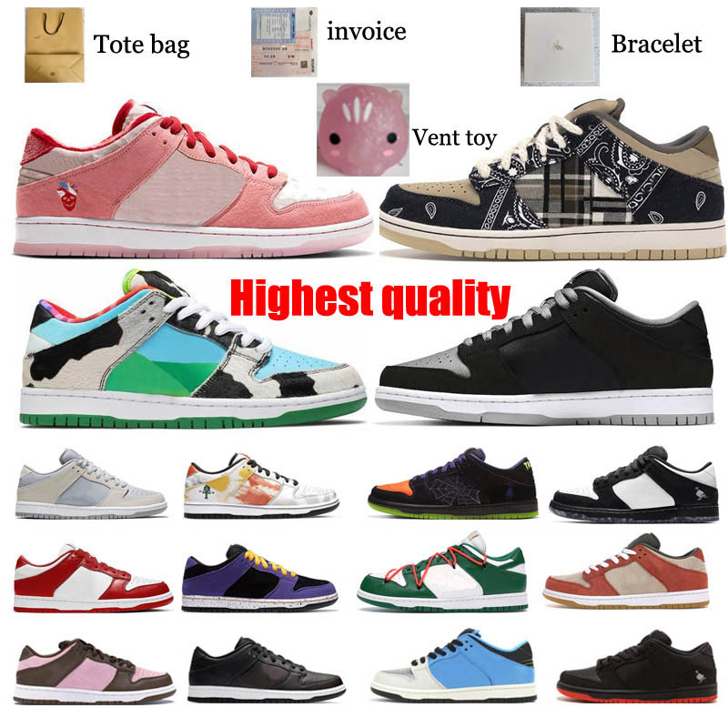 Sean Cliver Chicago Travis Scotts Leisure Running Shoes Cat Cloudful Man Woman Dunk Strange Love Halloween Black and White Pigeon Size 36-46, 47#
Sean Cliver Chicago Travis Scotts Leisure Running Shoes Cat Cloudful Man Woman Dunk Strange Love Halloween Black and White Pigeon Size 36-46, 47#