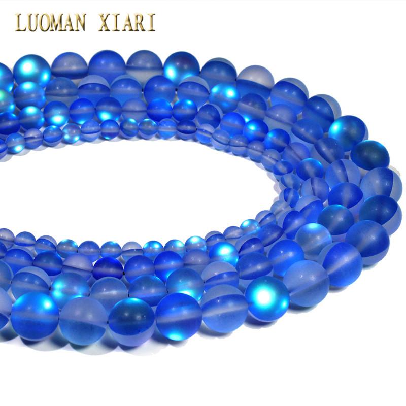 Other Wholesale Dark Blue Austria Crystal Glitter Synthesis Moon Stone Beads For Jewelry Making DIY Bracelet Necklace 6/8/10/12 Mm
Other Wholesale Dark Blue Austria Crystal Glitter Synthesis Moon Stone Beads For Jewelry Making DIY Bracelet Necklace 6/8/10/12 Mm