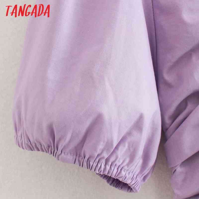 Fashion Women Solid Purple Ruffles Arrival Short Sleeve Ladies Mini Dress Vestidos 4Y03 210416