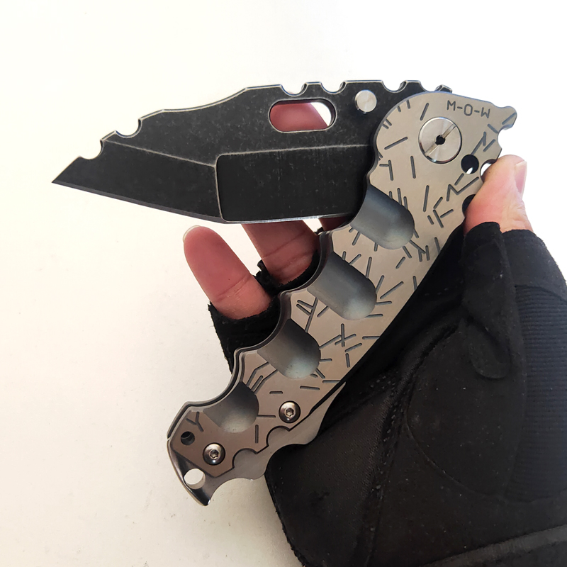 Limited Custom Version Heeter Knifeworks Man of War Heavy Folding Knife S35VN Blade Practical Titanium Handle Outdoor Tactical Camping Tools Strong Perfect EDC
Limited Custom Version Heeter Knifeworks Man of War Heavy Folding Knife S35VN Blade Practical Titanium Handle Outdoor Tactical Camping Tools Strong Perfect EDC