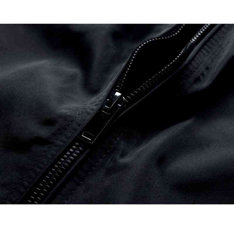 AIOPESON Autumn Winter Men's windbreaker Jackets Sports Casual Business Solid Simple Slim Fit s Jacket Clothing 211110