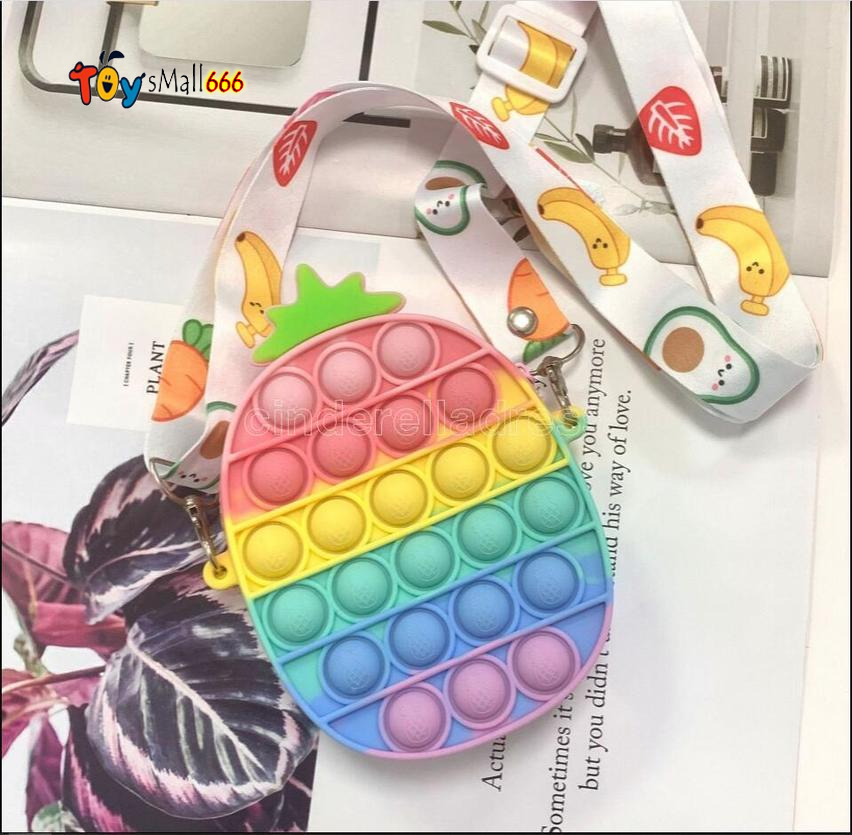Fidget Toys Coins Purse Colorful Push Bubble Sensory Squishy Stress Reliever Autism Needs Anti-stress Rainbow Adult Toy small bags For Children
Fidget Toys Coins Purse Colorful Push Bubble Sensory Squishy Stress Reliever Autism Needs Anti-stress Rainbow Adult Toy small bags For Children