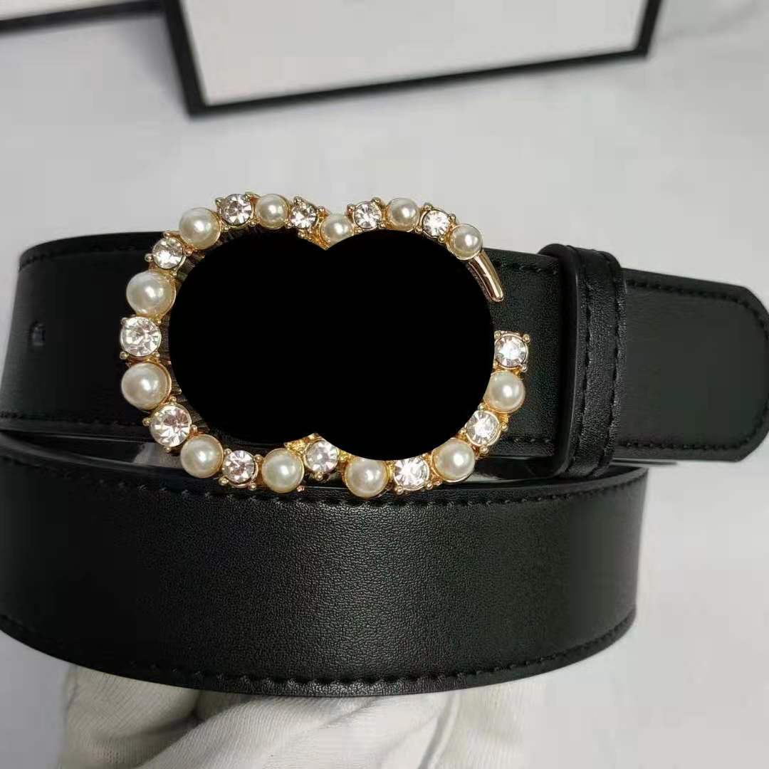 High quality women's belt men's brands belts inlaid diamond pearl bronze metal buckle sports leisure fashion women Waistband free, Black;brown
High quality women's belt men's brands belts inlaid diamond pearl bronze metal buckle sports leisure fashion women Waistband free, Black;brown