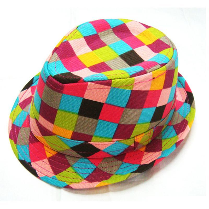 2021 Caps 21 Design Fedora Trilby Hat Fashion Unisex Casual Hats Baby Boy Girls Children's Caps Kids Accessories Hats