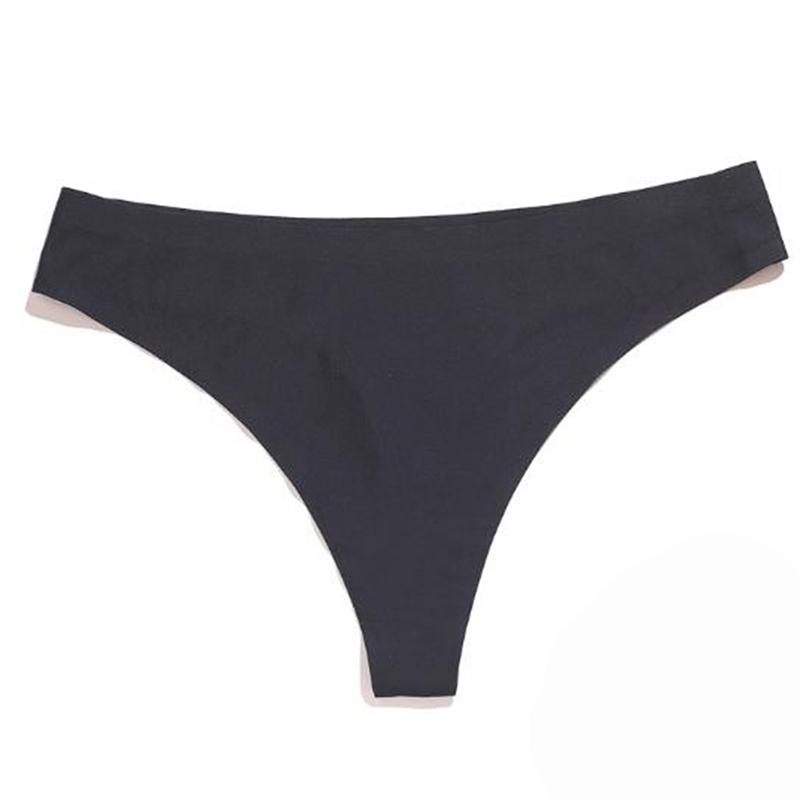 Women's Sexy G-String Thongs MiNi Cotton Briefs Knickers Underwear Low-Rise Black White Khaki Panties