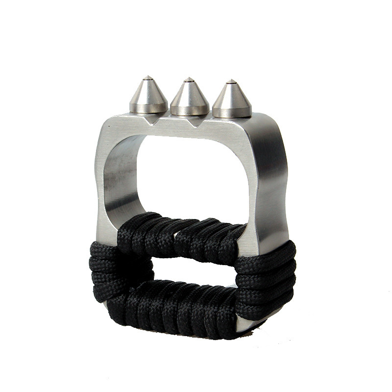 Metal Finger Tiger Brass Knuckle Duster Two Fingerg Martial Arts Fighting Iron Fist Ring Hands Clasp Hand Support Bodybuilding 
Metal Finger Tiger Brass Knuckle Duster Two Fingerg Martial Arts Fighting Iron Fist Ring Hands Clasp Hand Support Bodybuilding