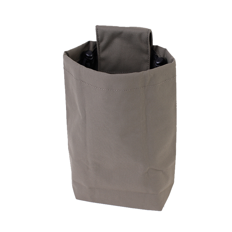 Outdoor Mini Foldable Magazine Drop Dump Pouch Tactical ROLL-UP Molle Pouch Storage Bag Cordura