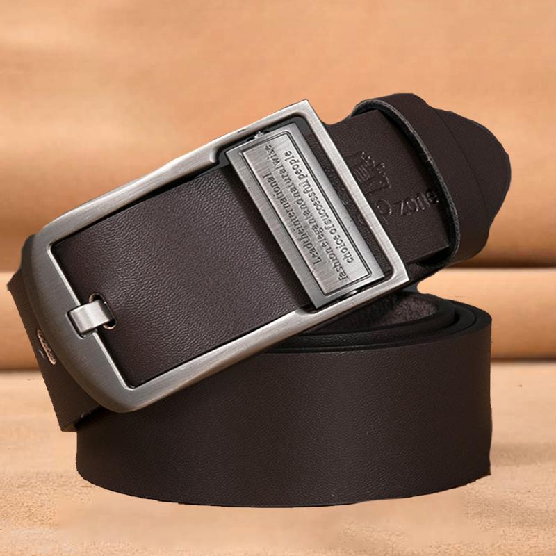 Belts High Quality Leather Belt Designer Men Pin Buckle Black Business Trouser Strap Cinturones Hombre Cinto, Black;brown
Belts High Quality Leather Belt Designer Men Pin Buckle Black Business Trouser Strap Cinturones Hombre Cinto, Black;brown