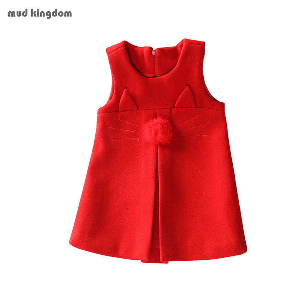 Mudkingdom Baby Girls Dresses Solid Sleeveless Fleece Dress Cute Cat Ear Autumn Clothing Kids Clothes 210615, Pink
Mudkingdom Baby Girls Dresses Solid Sleeveless Fleece Dress Cute Cat Ear Autumn Clothing Kids Clothes 210615, Pink